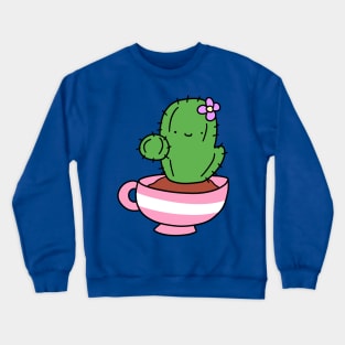 Teacup Cactus Crewneck Sweatshirt